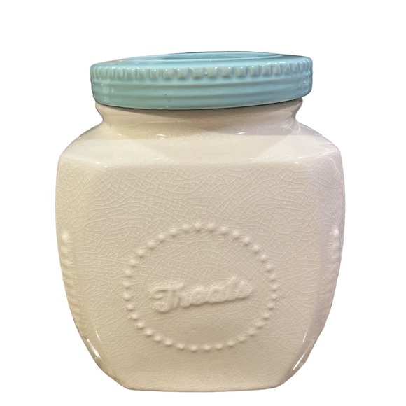stoneware Kitchen Scm Home Stoneware Canister Jar Treats Poshmark